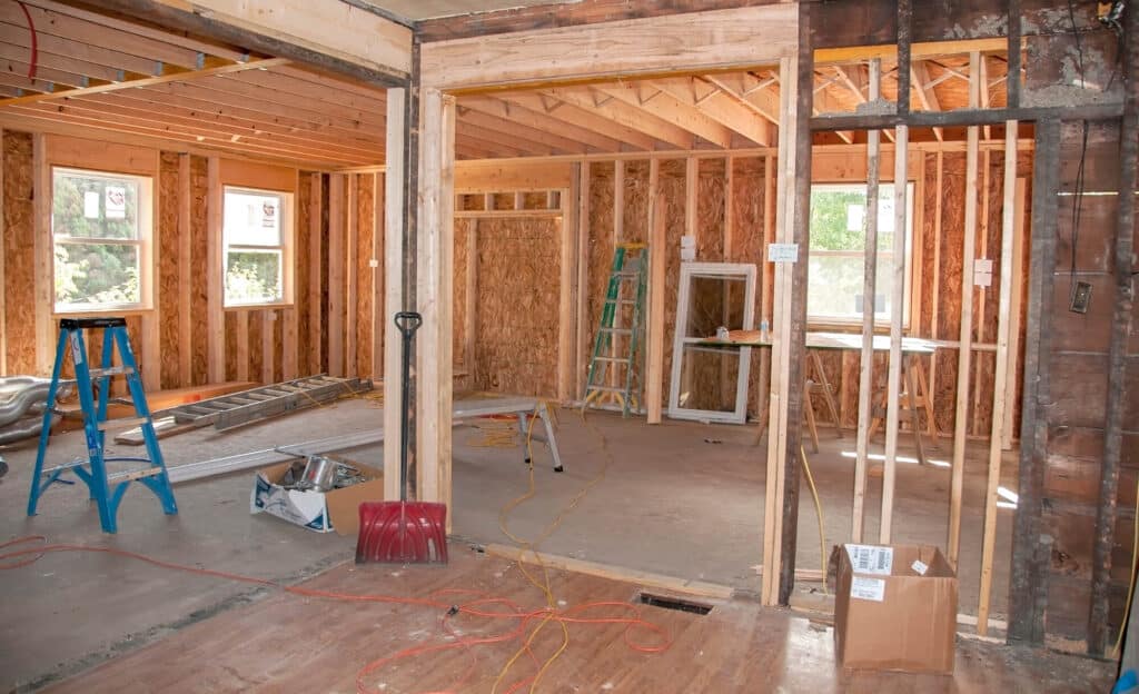 Dallas home remodel Contractor. Remodeling the interior of a home.