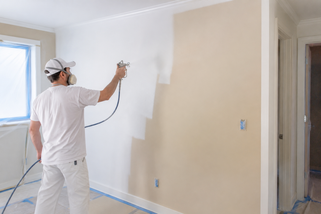 Painting interior of a home