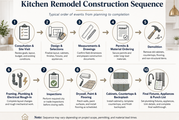 Kitchen Remodel Sequence